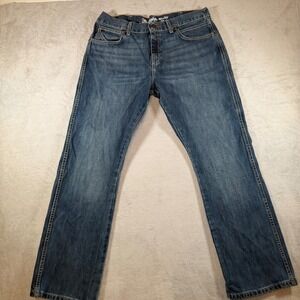 Wrangler Retro Relaxed Bootcut Jeans Mens 35x32 Blue Medium Wash Denim 10WRT20RT